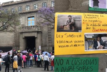 Colectivas se manifiestan en la SCJN ante la propuesta del ministro Ortiz Mena