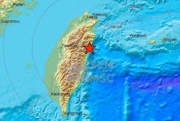 Se registra sismo de 6.6 en Taiwán