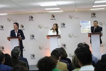 Realizan primer debate entre candidatos a gubernatura de Hidalgo