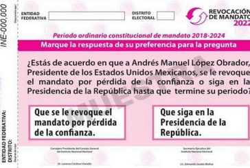 MC impugna resultados de la consulta de revocación de mandato