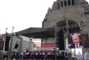 Rechaza Sheinbaum haber violado ley electoral en mitin de Monumento a la Revolución