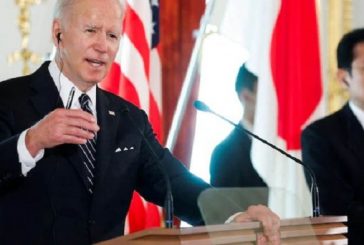 Joe Biden promete intervenir militarmente si China ataca Taiwán  