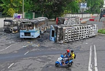 Toque de queda en Sri Lanka tras dimisión del primer ministro