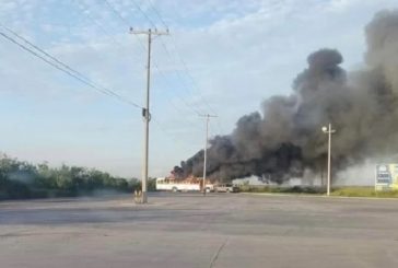 Con balaceras, bloqueos y quema de vehículos amanece Matamoros