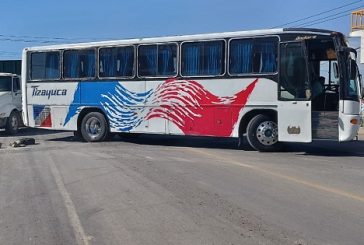 Suman 5 horas de bloqueo en la México-Pachuca; transportistas denuncian extorsiones y asesinatos