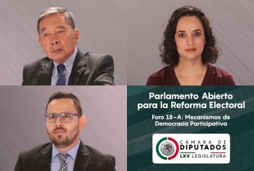 Exponen mecanismos de democracia participativa, en Parlamento Abierto para la Reforma Electoral