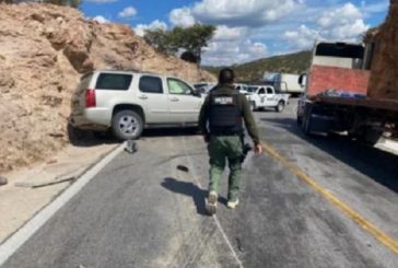 Atacan a agentes de la Guardia Civil Estatal en San Luis Potosí