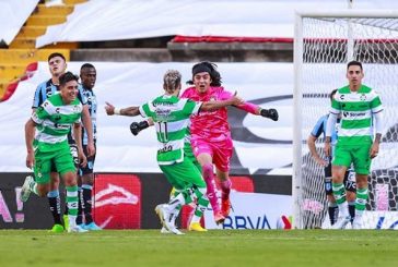 Querétaro y Santos empatan 3-3 con gol de ultimo minuto.