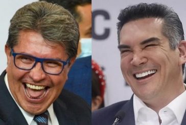 Layda Sansores exhibe ‘Whats’ de Ricardo Monreal y ‘Alito’