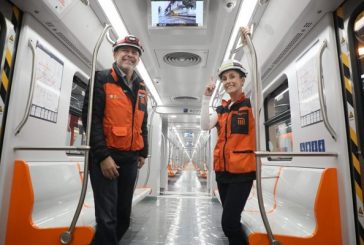 Sheinbaum realiza encendido del primero de los 29 nuevos trenes de la Línea 1 del Metro