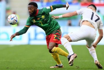 Camerún y Serbia empatan 3-3 en un partidazo