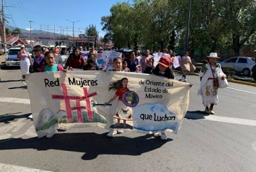 Protesta en el Edomex para exigir se castigue a feminicidas