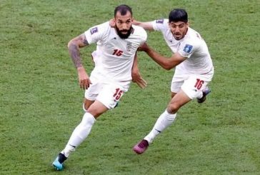 Irán vence a Gales con goles en tiempo de compensación