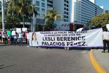 Protestan en Acapulco para exigir búsqueda de Lesli Berenice