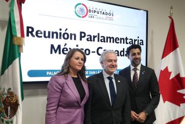 Se reunió Santiago Creel Miranda con miembros del Parlamento de Canadá para revisar los temas de la agenda bilateral