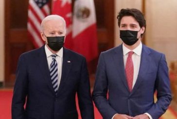 Biden y Trudeau se reúnen en privado en hotel de Polanco