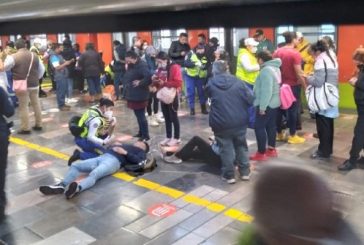 Chocan trenes en la Línea 3 del Metro de la CDMX