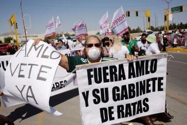 López Obrador y su proyecto 4T cercanos a su ocaso. 