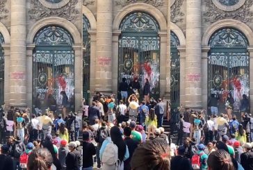 Colectivos LGBTQ+ se manifiestan frente al Congreso de la CDMX por iniciativa del PAN