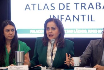 Presenta diputada federal Ana Lilia Herrera, Atlas de trabajo infantil