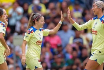 Triplete de Katty Martínez y América vuelve a golear