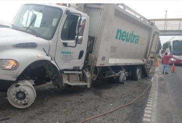 Carambola de autos provoca caos vial en la México-Querétaro 