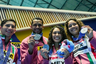 MÉXICO SUMA NUEVA MEDALLA Y PAR DE PLAZAS OLÍMPICAS EN EL MUNDIAL DE NATACIÓN EN JAPÒN