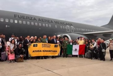 Mexicanos viajan de Israel a Madrid en puente aéreo de la Fuerza Área