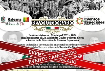 Galeana suspende desfile de la Revolución Mexicana por seguridad