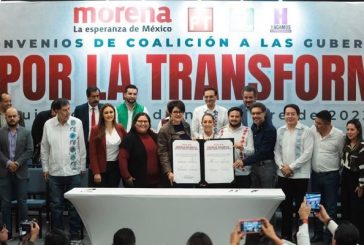 Morena, Verde y PT acuerdan ir en coalición para buscar el gobierno de la CDMX