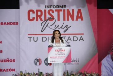 El PRI tiene la responsabilidad de reconstruir a México, luego que Morena lo ha destruido: Cristina Ruiz