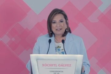 Xóchitl Gálvez: Me haré responsable de la seguridad de los mexicanos
