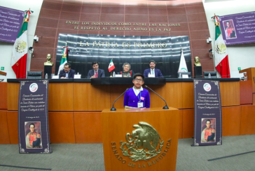 Conmemoran en el Senado bicentenario del nombramiento de Simón Bolívar como Ciudadano Honorario de México