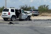 Sufre accidente automovilístico equipo de claudia Sheinbaum en Coahuila
