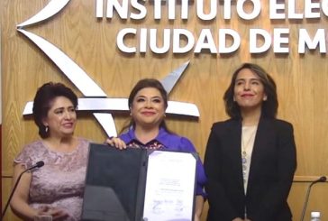 Recibe Clara Brugada  constancia de mayoría que la acredita como próxima Jefa de Gobierno de la CDMX