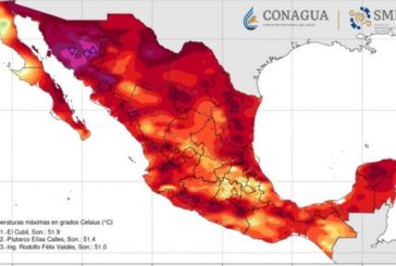 Van 125 decesos por altas temperaturas en México