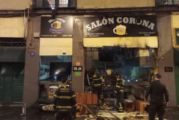 Por acumulación de gas explota Salón Corona en el Centro Histórico