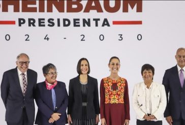 Claudia Sheinbaum Pardo presenta a 5 miembros más de su gabinete