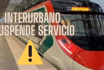 Suspenden servicio del Tren Interurbano México-Toluca por falla en suministro de energía