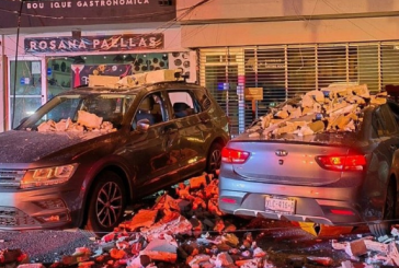 Granizo, viento y lluvias afectan a Monterrey y su Área Metropolitana