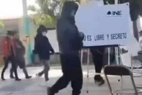 Grupo armado roba 500 boletas en casilla de Tlapanalá, Puebla