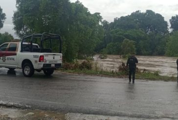 Aplican Plan Tamaulipas para vigilar zonas de riesgo de inundación a causa de las lluvias