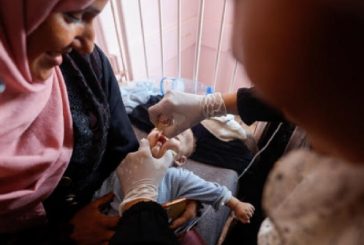 Comienza campaña de vacunación contra la polio en la Franja de Gaza 