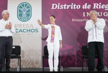 Claudia Sheinbaum se compromete con Sinaloa y el norte a colaborar por su desarrollo 