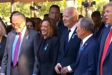 Harris y Trump se reencuentran en homenaje a víctimas del 11-S