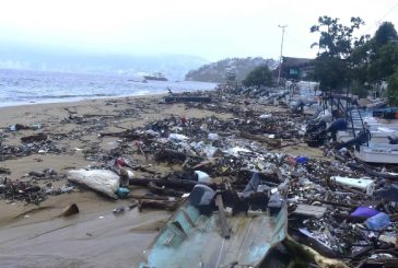 Tormenta John azota duramente al estado de Guerrero