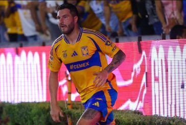 Histórico gol de André-Pierre Gignac en el empate de Tigres contra León 