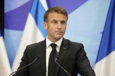 Pide Macron deje de suministrase armas a Israel