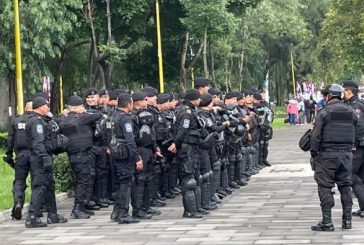 Listo operativo de seguridad para marcha conmemorativa del 2 de octubre 