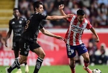 Atlético San Luis empata con Necaxa y desciende al séptimo lugar de la Tabla General